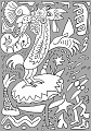 oiseau gris